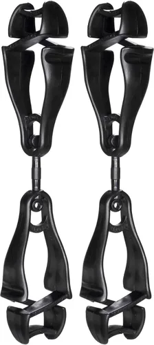 Miniatura 11 de Ergodyne Squids 3420 Swiveling Glove Clip Holder with Dual Clips Rojo - Paquete de 6