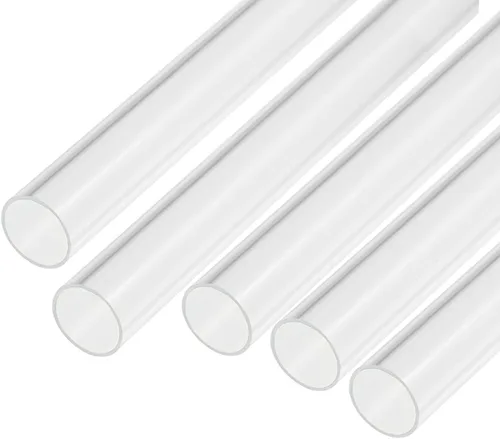 Miniatura 15 de MECCANIXITY Tubo acrílico transparente rígido redondo 9 piezas 0.157 in (5/32 pulgadas) ID 0.315 in (5/16 pulgadas) OD 6" para lámparas y linternas