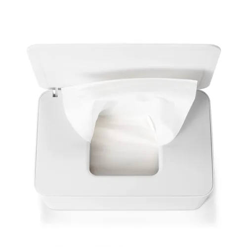 Miniatura 6 de Dispensador de Toallitas Zdolmy, Portabrocas para Bebé, Contenedor de Toallitas Recargable, Gran Capacidad, Alargado, Compatible con la Mayoría