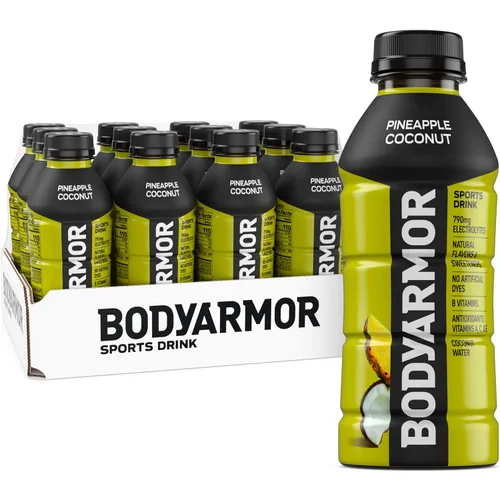 Miniatura 12 de BODYARMOR - Bebida deportiva, baya negra, sabores naturales con vitaminas, electrolitos ricos en potasio, perfecta para deportistas, 16 onzas