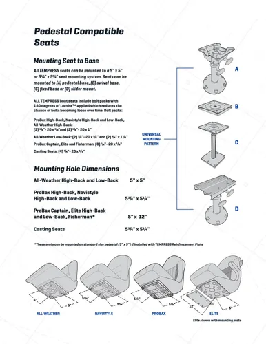 Miniatura 9 de TEMPRESS ProBax - Asiento ortopédico de edición limitada (carbón/gris/azul)