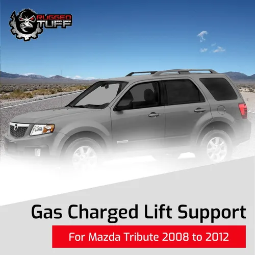 Miniatura 7 de Amortiguadores de soporte de elevación de vidrio para ventana trasera trasera para Ford Escape 2008-2012, Mazda Tribute, Mercury Mariner