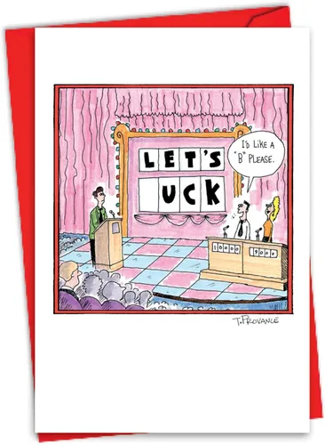 Miniatura 10 de NobleWorks Tarjeta de papel histérica del día de San Valentín con sobre de 5 x 7 pulgadas (1 tarjeta) poema cuchara C10403VDG