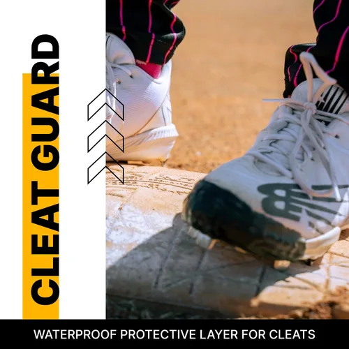 Miniatura 2 de Pro Cleat Saver Adhesive, Softball & Baseball Cleat Cover Toe Protectors Shoes & Cleats - Waterproof Protective Layer & Shoe