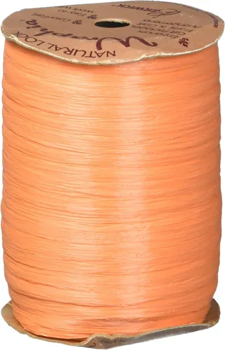 Miniatura 8 de Berwick Offray Cinta de rafia mate de 1/4" de ancho, verde manzana, 100 yardas, 0.276 in
