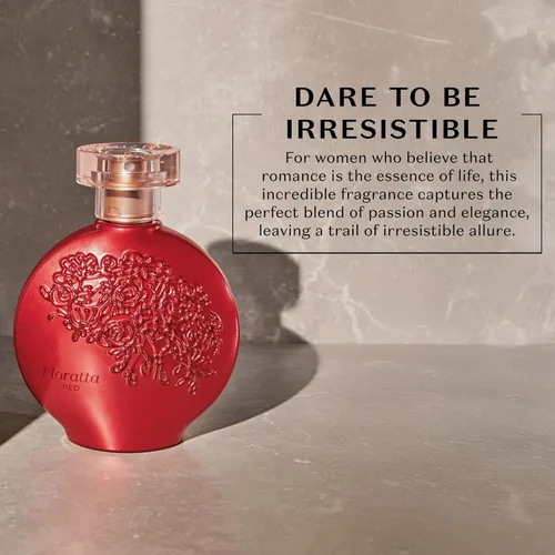 Miniatura 4 de O BOTICARIO Floratta Red Eau de Toilette, perfume de fragancia floral fresca de larga duración para mujeres, 2.5 onzas
