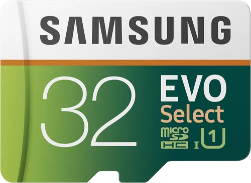 SAMSUNG (MB-ME32GA/AM) 32GB 95MB/s (U1) microSDHC EVO Select Tarjeta de memoria con adaptador de tamaño completo