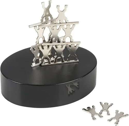 Miniatura 2 de The Dreidel Company Bloques de construcción magnéticos para escultura, crea tu propia obra maestra, desarrollo y alivio del estrés, 3.5 pulgadas