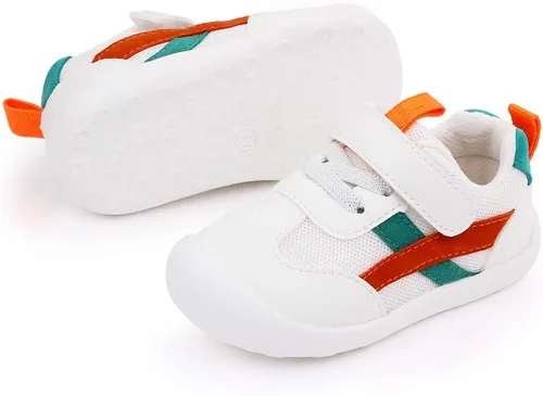 Miniatura 5 de Zapatos de bebé para niños y niñas, primeros caminantes, animales lindos, tenis para niños pequeños, suela de goma