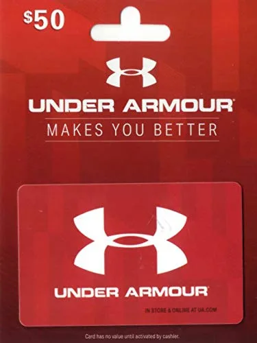 Under Armour Tarjeta de regalo de $50