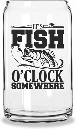 Miniatura 3 de Lata de cerveza para hombre de 16 onzas para hombres, regalos de pesca para hombres, vaso para el día del padre, regalos para taza de pescador