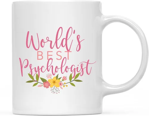 Miniatura 76 de Andaz Press Taza de café de 11 oz, regalo de broma de la mejor abbuela del mundo, diseño floral, paquete de 1