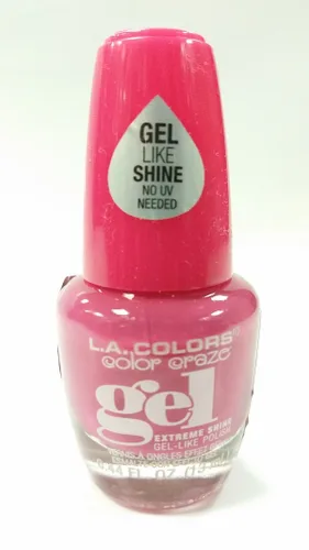 Miniatura 20 de L.A. COLORS Esmalte de uñas Color Craze, Glitter Bomb CNP543 Bomba de purpurina