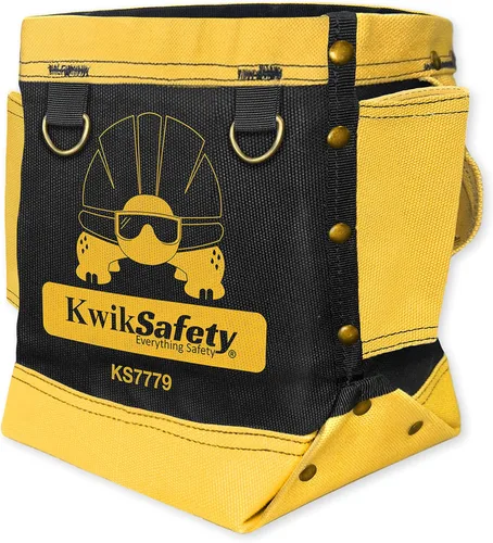 KwikSafety - Charlotte, NC - RedIRON Bolt Bag [lona resistente + doble costura reforzada] Bolsa multiusos para trabajadores de hierro | Bolsa para