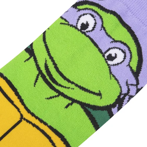 Miniatura 4 de Odd Sox, Nickelodeon TMNT Teenage Mutant Ninja Turtles, 90's Cartoon, Fun Socks
