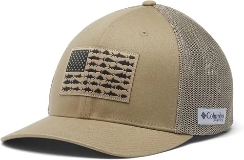 Miniatura 3 de Columbia PFG Fish Flag Mesh Ball Cap