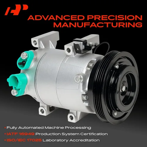 Miniatura 3 de A-Premium Compresor A/C con embrague compatible con Hyundai Accent 1.6L 2010-2011