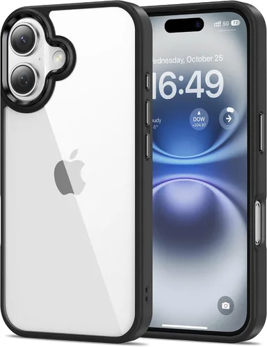 Miniatura 106 de HOOMIL Funda para iPhone 7 Plus/iPhone 8 Plus de 5.5 pulgadas, no amarillea, protección contra caídas, cubierta trasera dura transparente