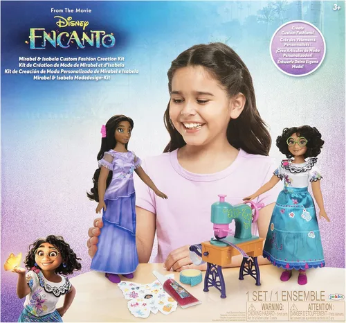Miniatura 6 de Disney Encanto, Mirabel e Isabela - Kit de creación de moda personalizado (exclusivo de Amazon)