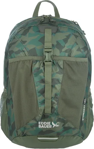 Miniatura 22 de Eddie Bauer Stowaway Mochila Empacable Viaje Exterior Ligera Plegable Duradera Poliéster Ripstop 30L - Cereza Negra