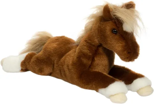 Miniatura 5 de Douglas Wrangler - Peluche de caballo castaño