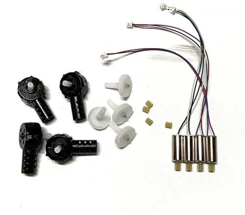Miniatura 5 de E88 S89 P5-Pro Rc Accesorios para drones Motores, carcasa de motor, engranajes Kit de piezas de repuesto (color : kit de engranajes, tamaño: 1)