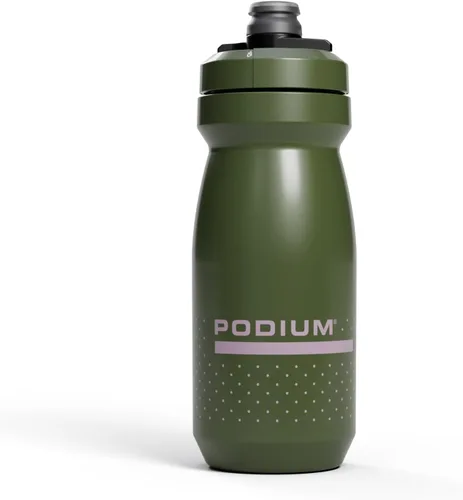 Miniatura 14 de CamelBak Podium Bike Squeeze Botella de Agua Smoke, 21 oz Humo