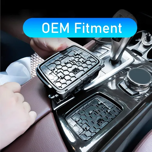 Miniatura 4 de Jaronx Reemplazo del cenicero de consola central BMW para BMW Serie 5 F10 F11 520i 523i 525i 528i 530d 535i-Reemplazo para 51169206347