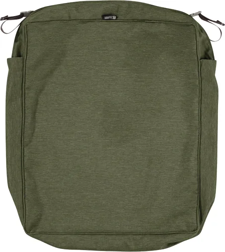 Miniatura 12 de Classic Accessories Montlake - Funda deslizante para cojín de asiento rectangular resistente al agua de 21 x 19 x 5 pulgadas para exteriores, funda