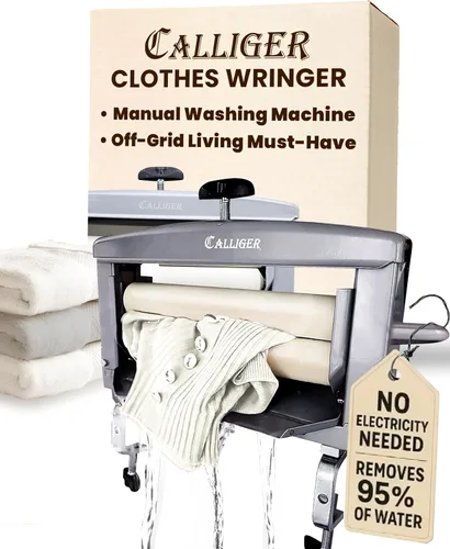 Northwood Calliger Escurridor de ropa – Escurridor manual de ropa para una mejor eliminación de la humedad que las lavadoras o secadoras portátiles