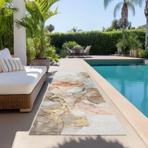 Miniatura 6 de Addison Rugs Chantille ACN520 - Alfombra de pasillo para interior y exterior, resistente a las manchas, lavable, para baño, lavandería y dormitorio