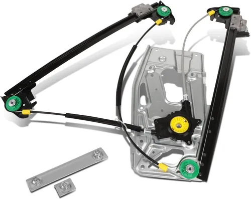 Miniatura 12 de DNA MOTORING OEM-WR-0031 Conjunto de motor y regulador de elevalunas eléctrico delantero izquierdo del lado del conductor compatible con 00-06 BMW