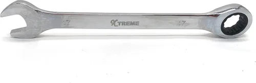 Xtreme Llave de trinquete de punto apretado con movimiento de 5° y acero pulido endurecido para proyectos con espacios métricos estrechos (0.669 in)