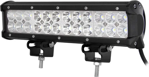 Miniatura 9 de Willpower - Barra de luz LED de trabajo de 12 pulgadas 72 W para camión, automóvil, ATV, todoterreno, 4x4, Jeep Truck luz de conducción