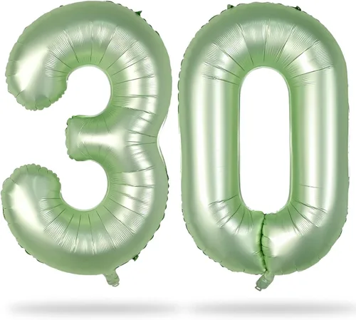 Miniatura 106 de Globos de oro rosa para cumpleaños número 16 para niñas, 40 pulgadas de gran tamaño, globos de lámina de mylar con el número 1 y 6, autoinflables