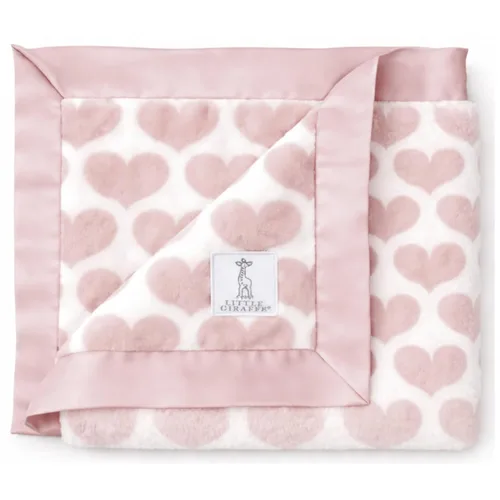 Miniatura 9 de Little Giraffe Manta de bebé – Manta suave de lujo con ribete satinado – Manta para cochecito de bebé – Artículos esenciales para bebé recién nacido