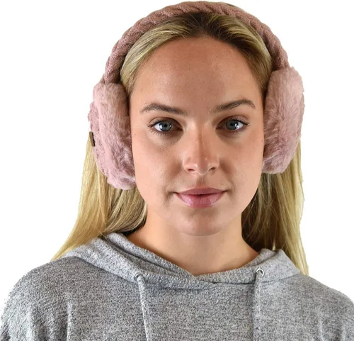 Miniatura 3 de C.C Orejeras suaves para invierno con diadema ajustable