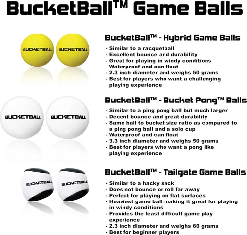 Miniatura 4 de BucketBall La marca original, más grande y duradera Apoya los empleos en EE. UU. El juego definitivo para exteriores y picnics Perfecto