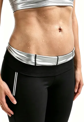 Miniatura 2 de Traje de sauna, chaqueta moldeadora de cuerpo de sudor caliente, entrenador de cintura, manga larga, con cremallera, camiseta de entrenamiento