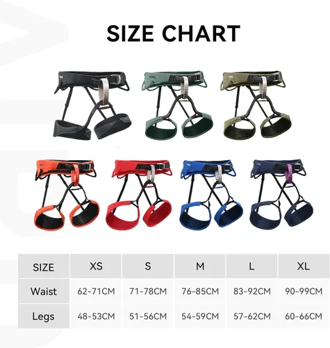Miniatura 4 de Kailas Airo Arnés de Escalada en Roca para Hombres, Montañismo, Escalada en Hielo en Árboles, Mujeres, Arnés de Seguridad de Medio Cuerpo para Rapel