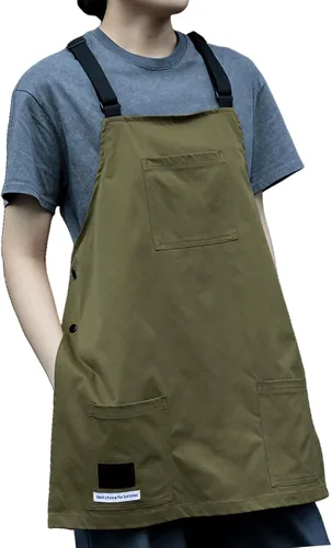 Miniatura 5 de Professional Utility Apron Polyester with Storage Pockets Apron Vest for Restaurant Staff Hairdressing Baristas Tool