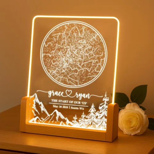 Miniatura 10 de NAZENTI Marco de fotos personalizado con luz LED, lámpara de marco de collage de fotos personalizada, regalos de fotos personalizados, lámpara de 01