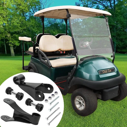Miniatura 8 de Roykaw Club Car - Kit de grillete trasero con buje y manguitos para modelos de carrito de golf eléctrico y gas precedente 2004 en adelante