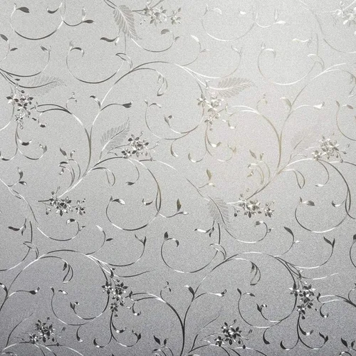 Miniatura 14 de Niviy Película de Privacidad para Ventana Película de Vidrio Esmerilado Película de Ventana sin Pegamento Cubierta para Puerta de Ventana para Negro