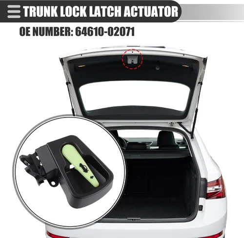 Miniatura 2 de Motoforti Motor del actuador de la cerradura del pestillo del maletero del portón trasero, cerradura del equipaje de la puerta trasera, para Toyota