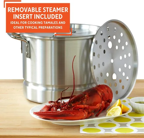 Miniatura 5 de IMUSA Vaporizador de aluminio 24qt