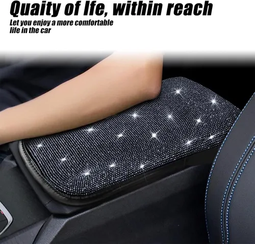 Miniatura 4 de ZKFAR Paquete de 1 funda para reposabrazos de automóvil, 8.66 x 11.81 pulgadas, bonita y encantadora funda protectora para consola central