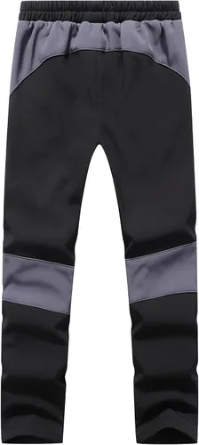 Miniatura 2 de Lelaki Pantalones de esquí de nieve impermeables para niños, pantalones de senderismo para exteriores, pantalones cálidos con forro polar