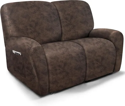 Miniatura 48 de molasofa Fundas de cuero para sillas reclinables, fundas para sillas reclinables grandes para silla reclinable, 4 piezas, fundas lavables que se