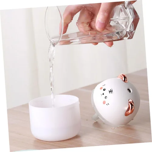 Miniatura 5 de Toyvian Mini humidificador de tigre de dibujos animados USB portátil de oficina con luz nocturna compacta silenciosa ultrasónica humectante de aire